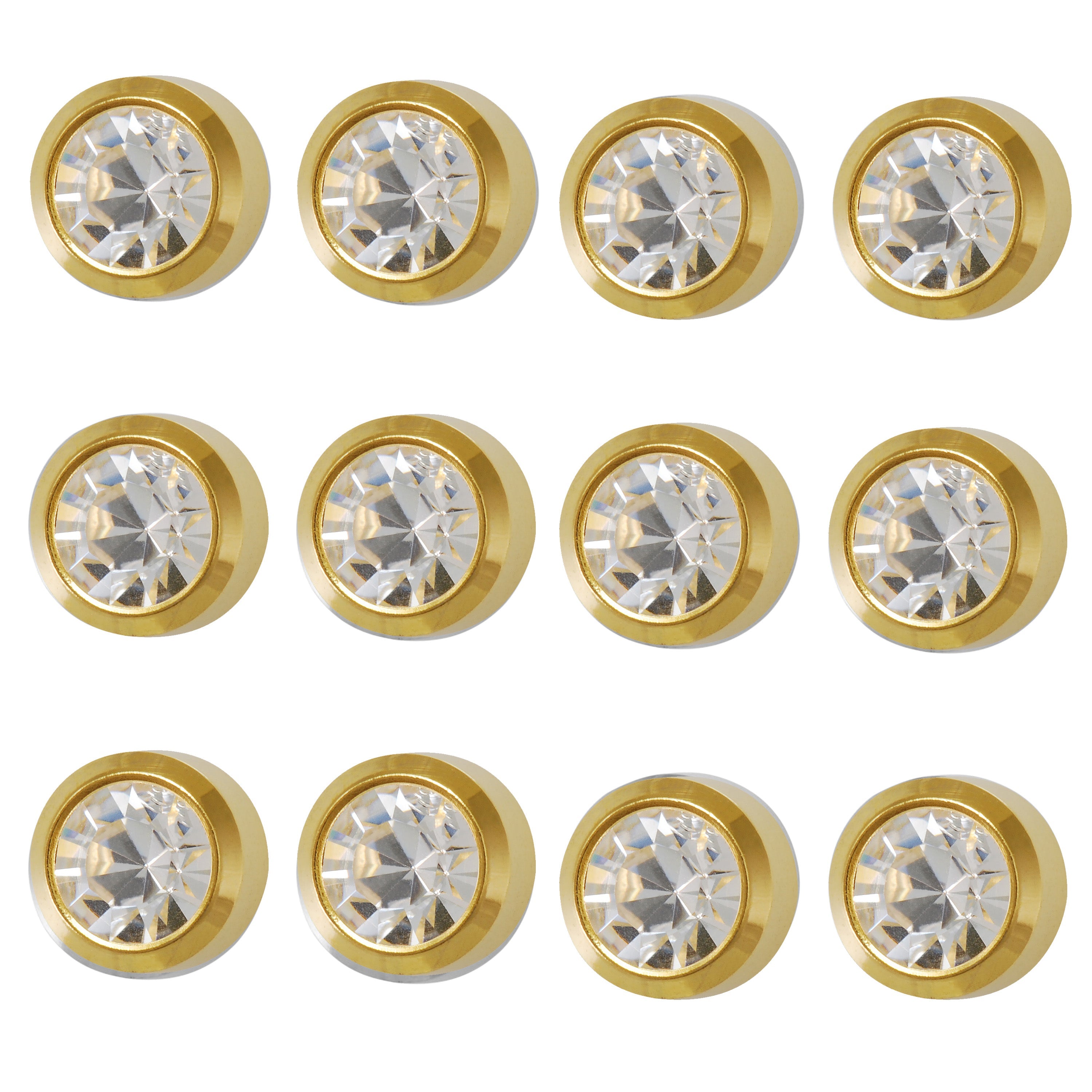 6 paar Studex April/Crystal Mini 2mm roestvrijstalen oorstekers met ronde Birthstone-instelling 6 paar Studex April/Crystal Mini 2mm roestvrijstalen oorstekers met ronde Birthstone-instelling