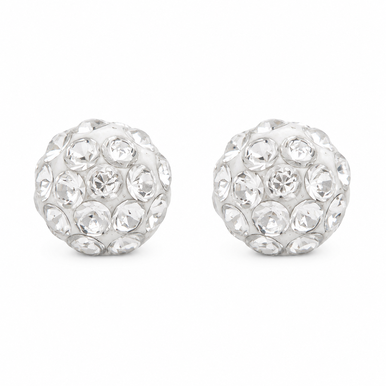 4.5MM Fireball Crystal Allergy Free Stainless Steel Ear Studs | Ideal for everyday wear