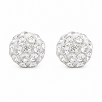 4.5MM Fireball Crystal Allergy Free Stainless Steel Ear Studs | Ideal for everyday wear
