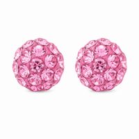 4.5MM Fireball Rose Allergy Free Stainless Steel Ear Studs | Ideal for everyday wear
