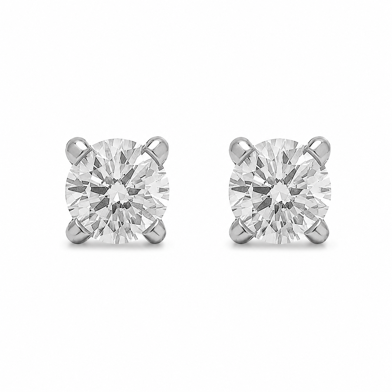 3MM Cubic Zirconia Allergy Free Stainless Steel Ear Studs | Ideal for everyday wear