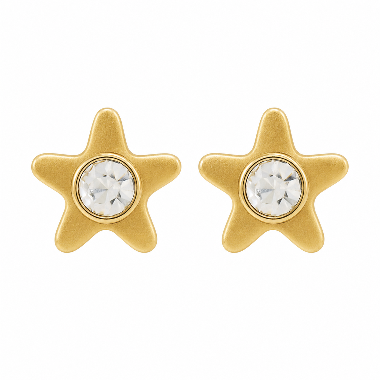 3MM STARLITE Studs 24K Pure Gold Plated Ear Studs | MADE IN USA | Ideal for everyday wear