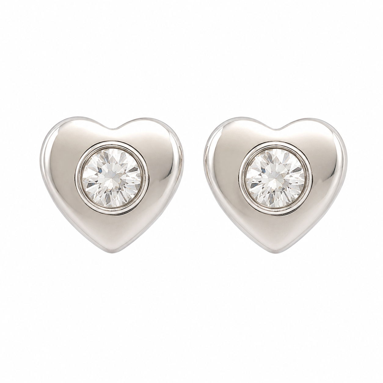 3MM Heartlite Studs Allergy free Stainless Steel Ear Studs | MADE IN USA | Ideal for everyday wear