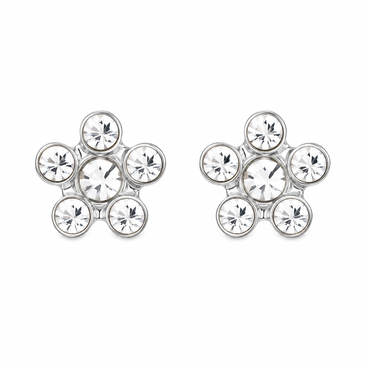Daisy April Crystal Allergy Free Stainless Steel Ear Studs | MADE IN USA | Ideal for everyday wear (Copy)