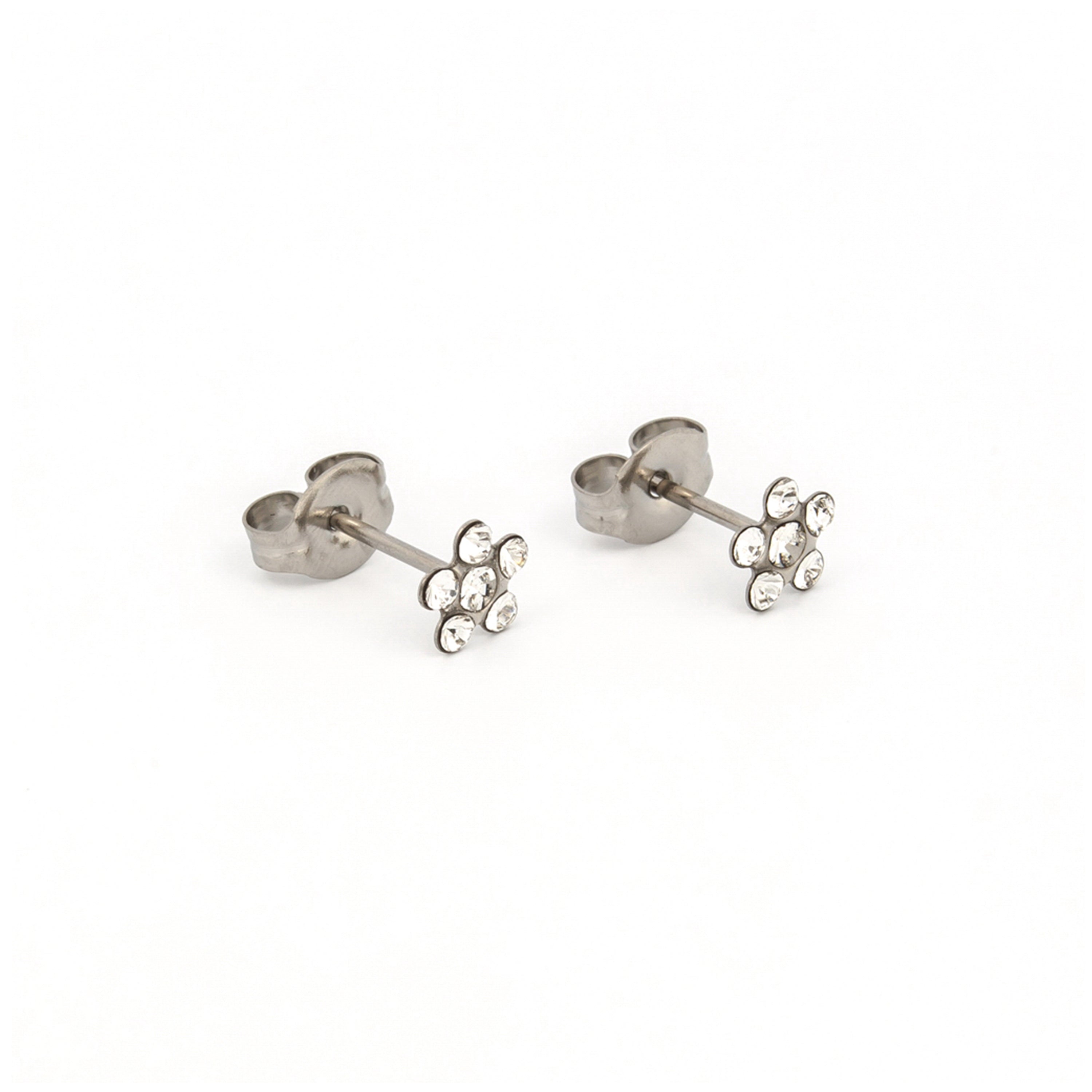 Daisy April Crystal Allergy Free Stainless Steel Ear Studs | MADE IN USA | Ideal for everyday wear (Copy)