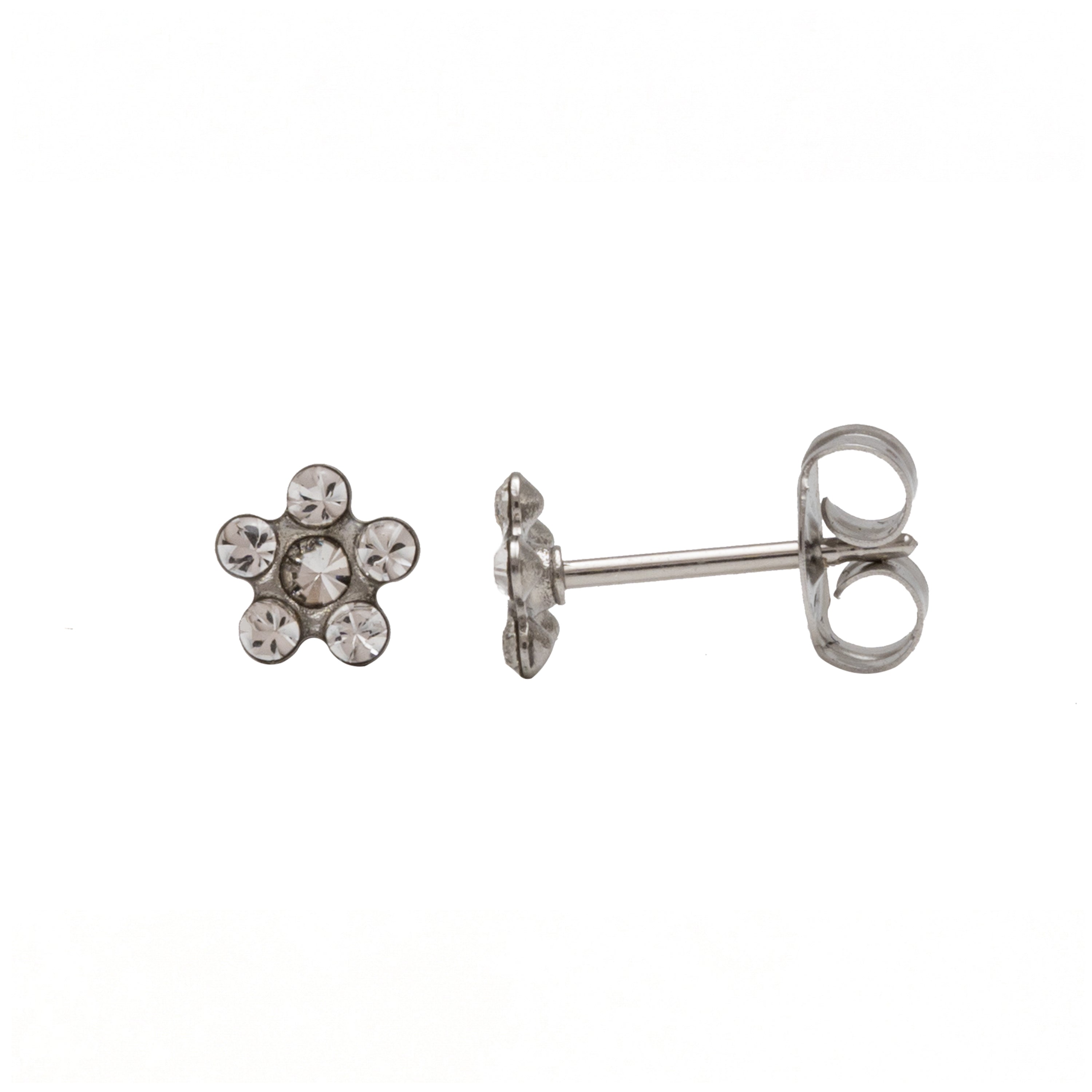 Daisy April Crystal Allergy Free Stainless Steel Ear Studs | MADE IN USA | Ideal for everyday wear (Copy)