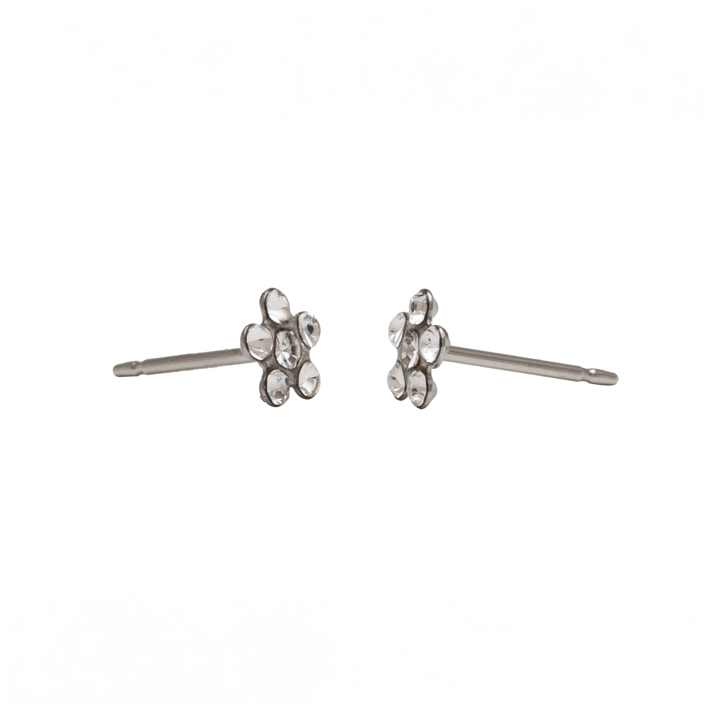 Daisy April Crystal Allergy Free Stainless Steel Ear Studs | MADE IN USA | Ideal for everyday wear (Copy)