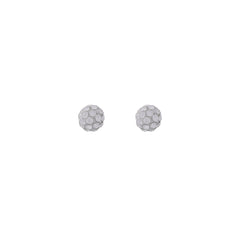 4.5MM Fireball Ð Crystal Allergy free Stainless Steel Ear Studs | MADE IN USA | Ideal for everyday wear