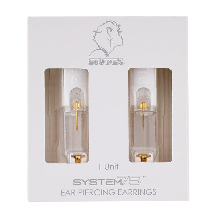 4MM Star 24K Pure Gold Plated Piercing Ear Stud