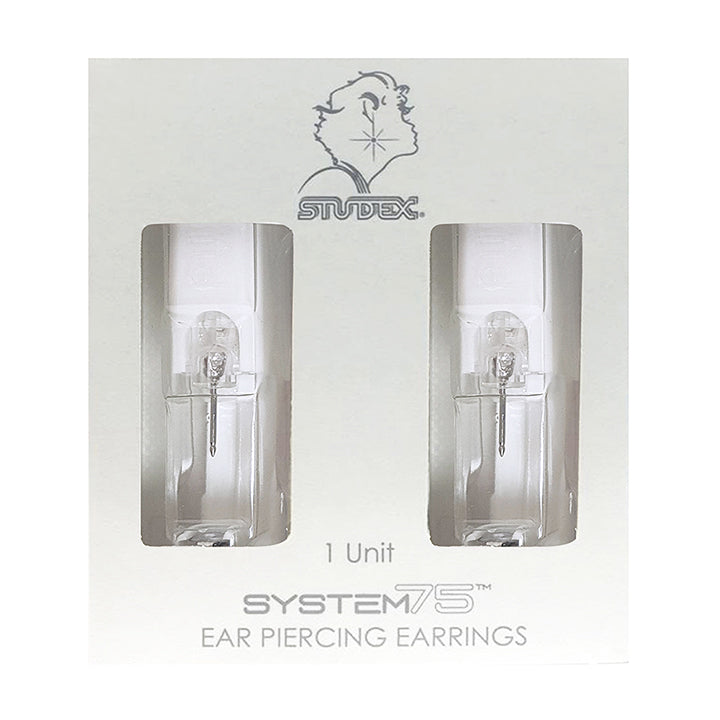 3MM Cubic Zirconia Allergy Free Stainless Steel Piercing Ear Stud