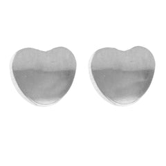 4MM Heart Allergy Free Stainless Steel Piercing Ear Stud