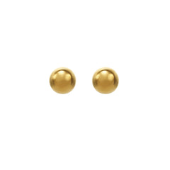 3MM Ball 18K Gold Piercing Ear Stud