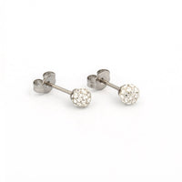 4.5MM Fireball Crystal Allergy Free Stainless Steel Ear Studs | Ideal for everyday wear