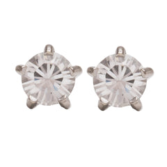 2MM April – Crystal Birthstone Allergy free Stainless Steel Ear Studs | Ideal for everyday wear