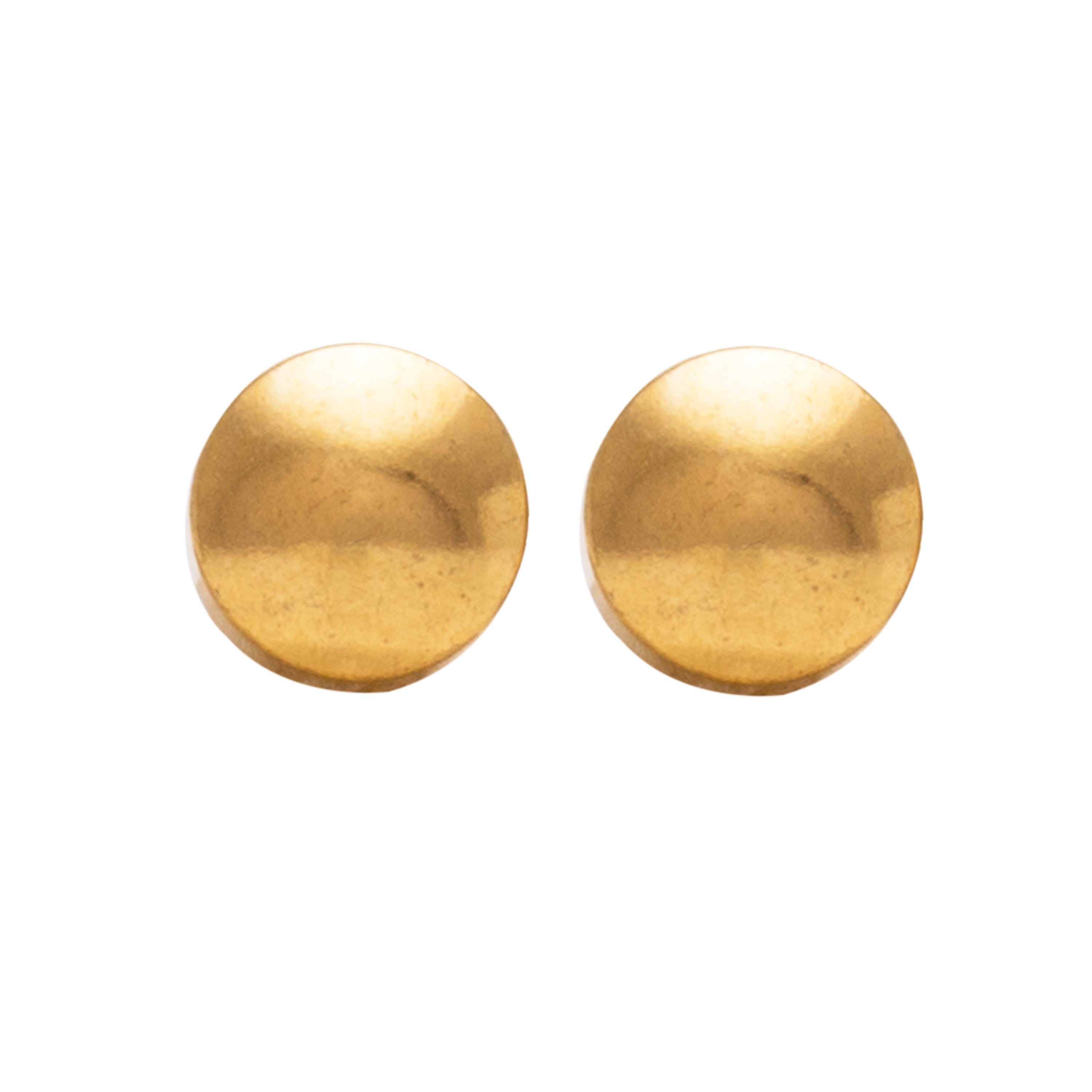 3MM Traditional Ball 24K Pure Gold Plated Ear Studs | MADE IN USA | Ideal for everyday wear