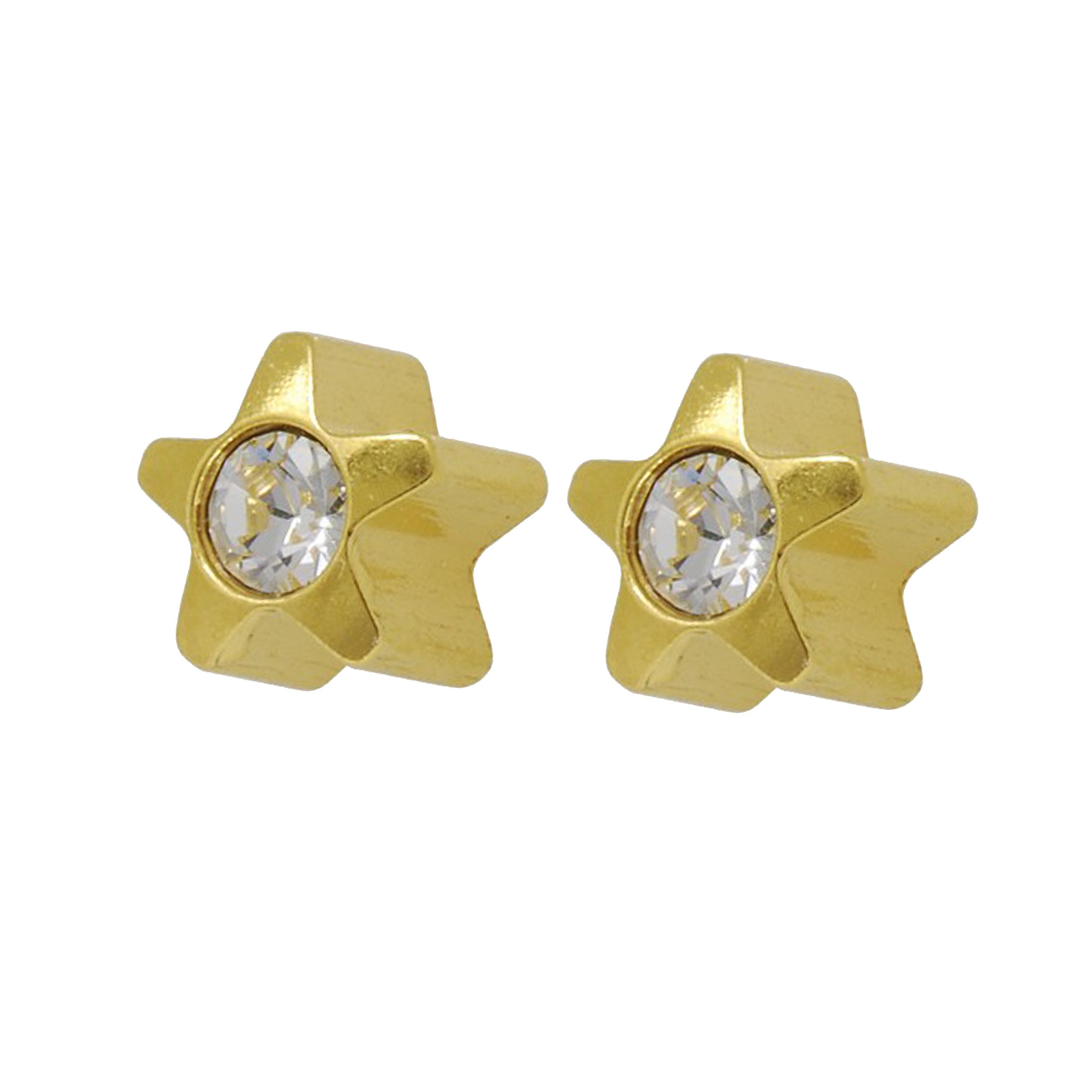3MM STARLITE Studs 24K Pure Gold Plated Ear Studs | MADE IN USA | Ideal for everyday wear