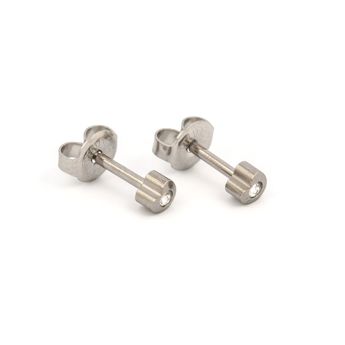 3MM Heartlite Studs Allergy free Stainless Steel Ear Studs | MADE IN USA | Ideal for everyday wear