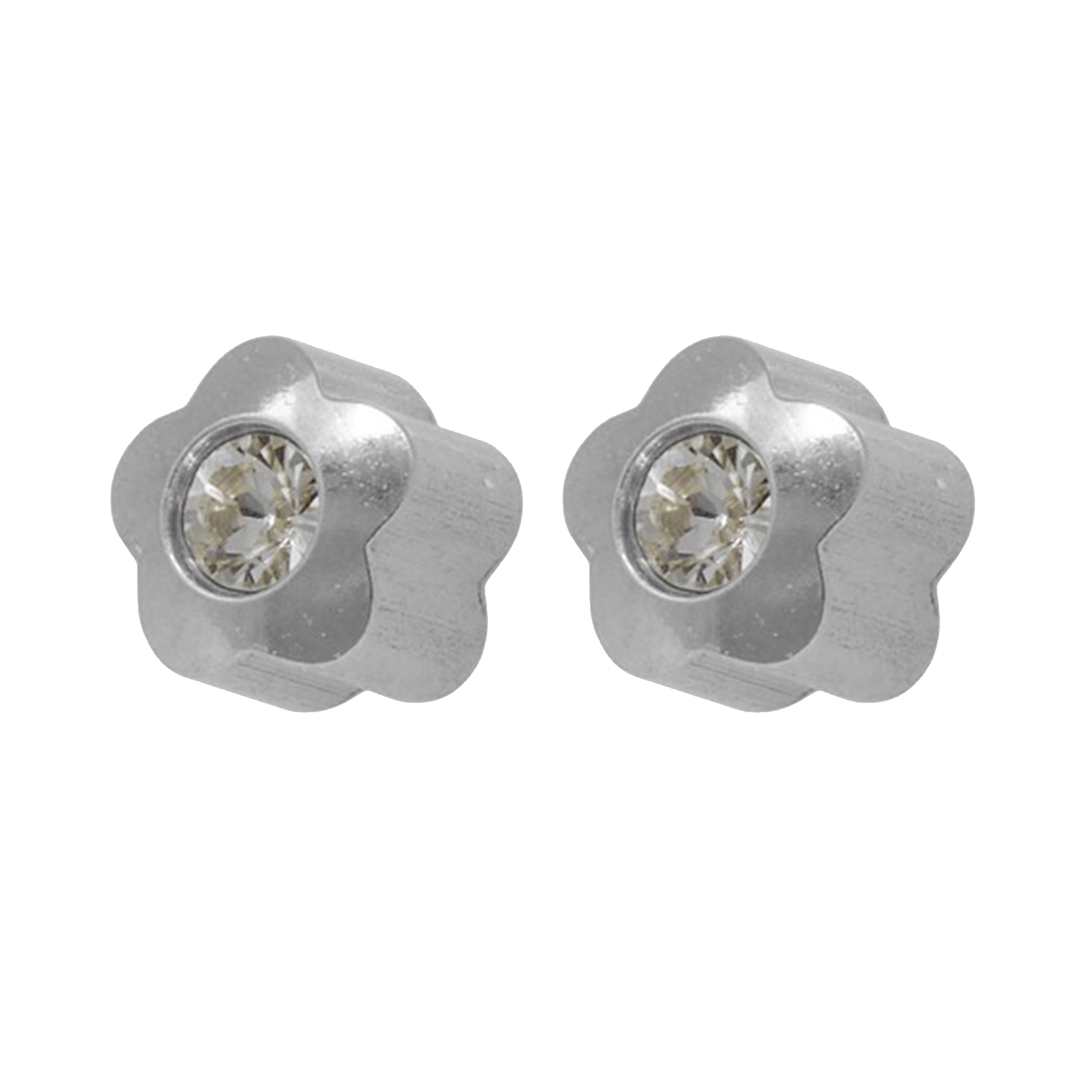 3MM Flower Studs Allergy free Stainless Steel Ear Studs | MADE IN USA | Ideal for everyday wear